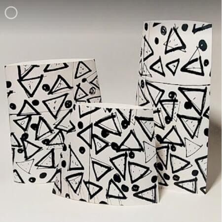 Pot Sleeve 'Scribbles'