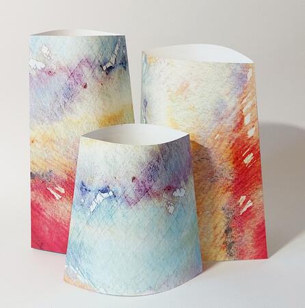 paper pot 'fire and water'