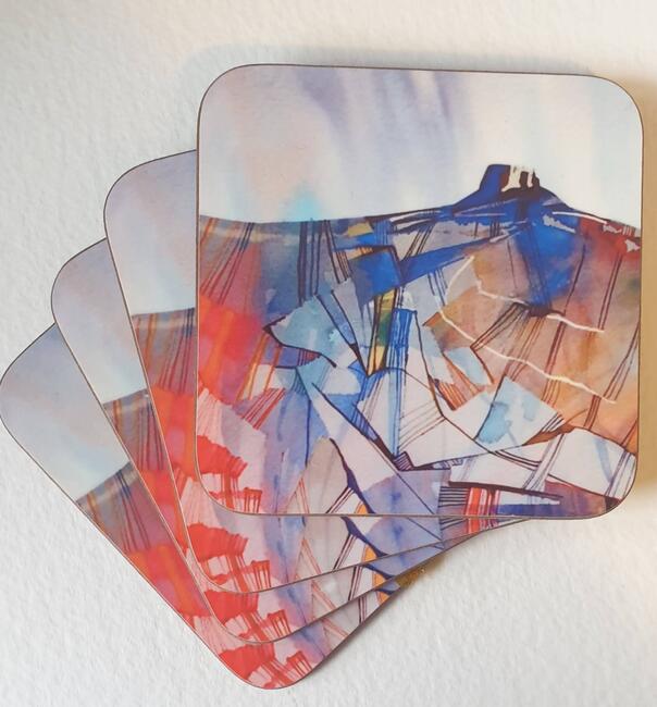 Moel Famau Set of 4 Coasters