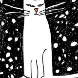 Kitty's impression of a snowman