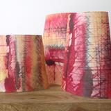 Group of 'Red Watercolour' Paper Pot Sleeves