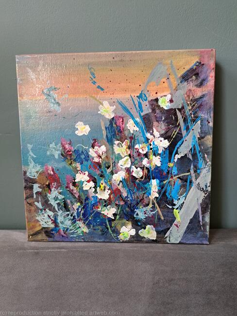 Flowers on a Cliff Face (2022)