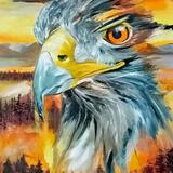 Sentinel of the Ember Sky