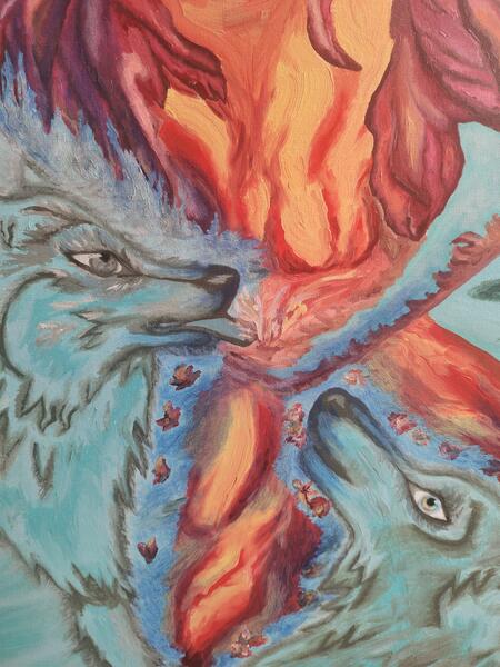 The Wolf You Feed Glows