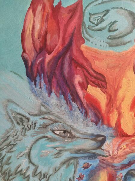 The Wolf You Feed Glows