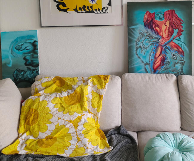 The Wolf You Feed Glows