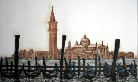 View of San Giorgio Maggiore. Venice
