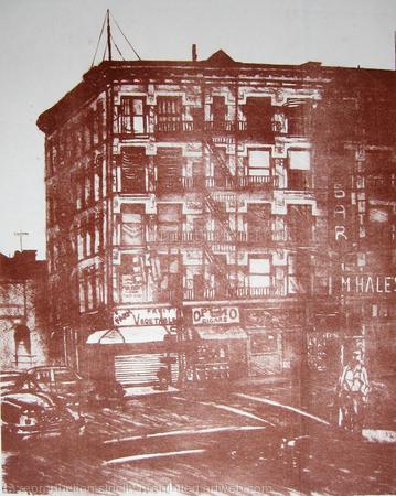 Corner of West 46th Street at 8th Avenue - New York