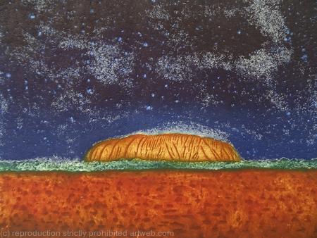 Uluru at Night