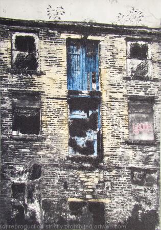 Derelict Warehouse and Graffiti