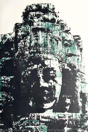 Face at Bayon Wat 