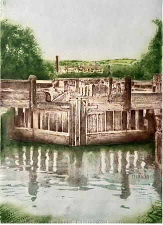 Five Rise Locks,  Bingley