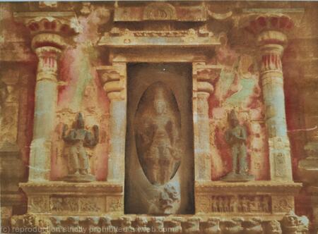 Detail of Brihadeeswara Temple, Thanjuvar