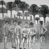Men Showering, Marmaris