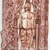 Standing Buddha, Banteay Srei, Ankor