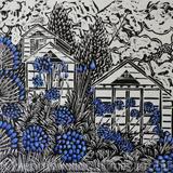 Agapanthus and Beach Huts