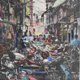 Crowded Street in Madurai 