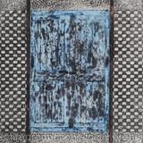 Blue Weathered Mill Door 