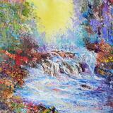 Waterfall, Brecons, Wales