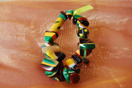 Resin Bracelet Bright Autumn