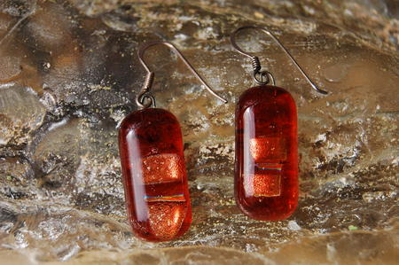 Glass Earrings Oakheart