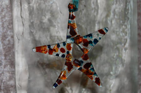 Christmas Star (gold/blue)