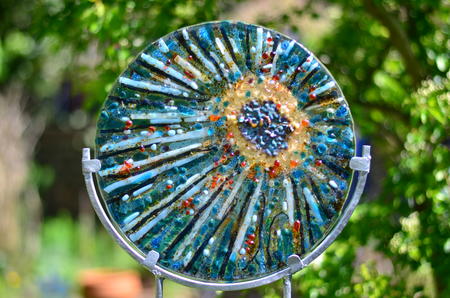 Blue Gold Centre Orb