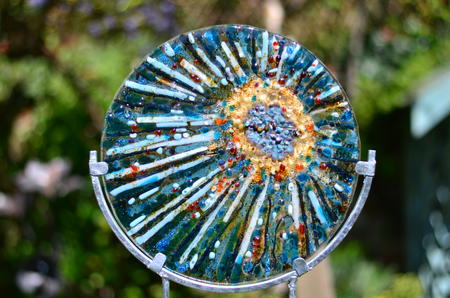 Blue Gold Centre Orb