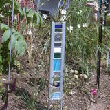 Shades of Blue Garden Glass (small)