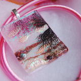 Tree of Life Pendant Pink