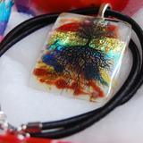Rainbow Tree Pendant