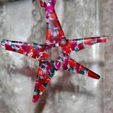 Christmas star (pink/red)