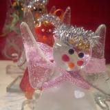 Pink Glass Angel 