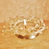 White Sparkle Tea Light