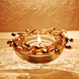 Golden Sparkle Tea Light