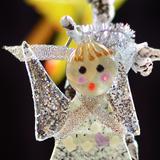 Dottie White Christmas Angel detail