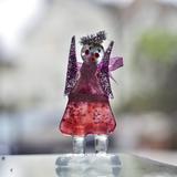 Pink Purple Standing Angel