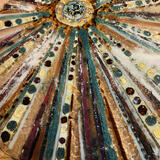 Large Orb with metal inclusions.