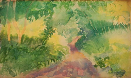  Path in the Woods, Summer