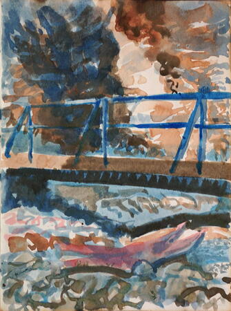 Bridge over Dry River, Castle Eden Dene