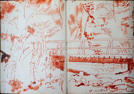 Cliff, Bridge, River Bed, Castle Eden Dene