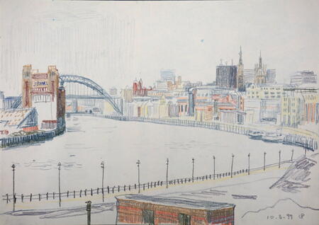 Newcastle Quayside August 1997