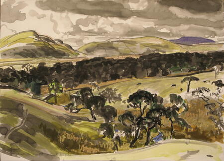 Knock Fell and Cross Fell from Great Rundale, Cumbria