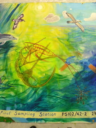 We enter the sunny seas of the South Atlantic.