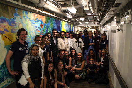 Exhibition in the Arbeitsgang.