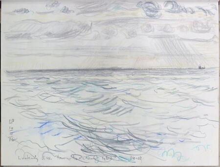 Looking SW to Channel Islands