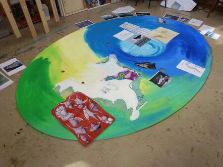 Stage 3 production - collage process begins April 10th 2017