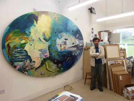 Stage 3 production - finished work in studio  1st May 2017