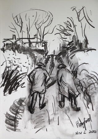 Study for Time Travellers Pit Bank