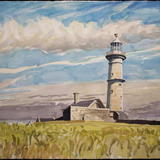 Lundy Island old lighthouse